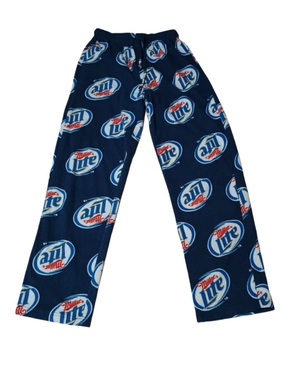 Miller Lite Logo-Print Navy Lounge Joggers
